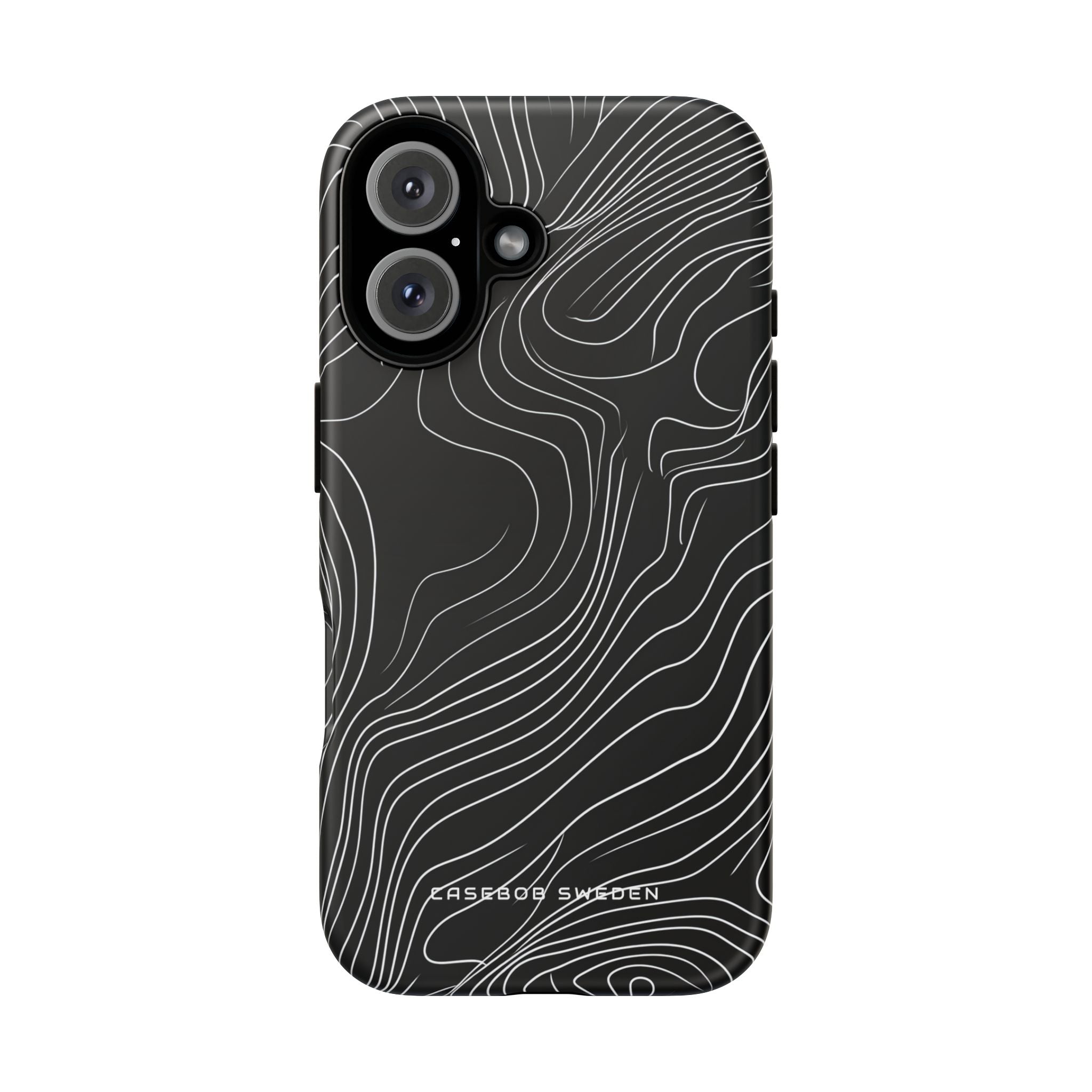 Contour Waveform Flow iPhone 16 - Tough Phone Case