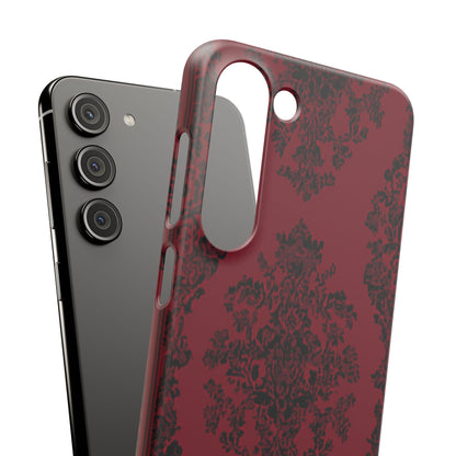 Gothic Crimson Elegance Samsung S23 - Slim Phone Case