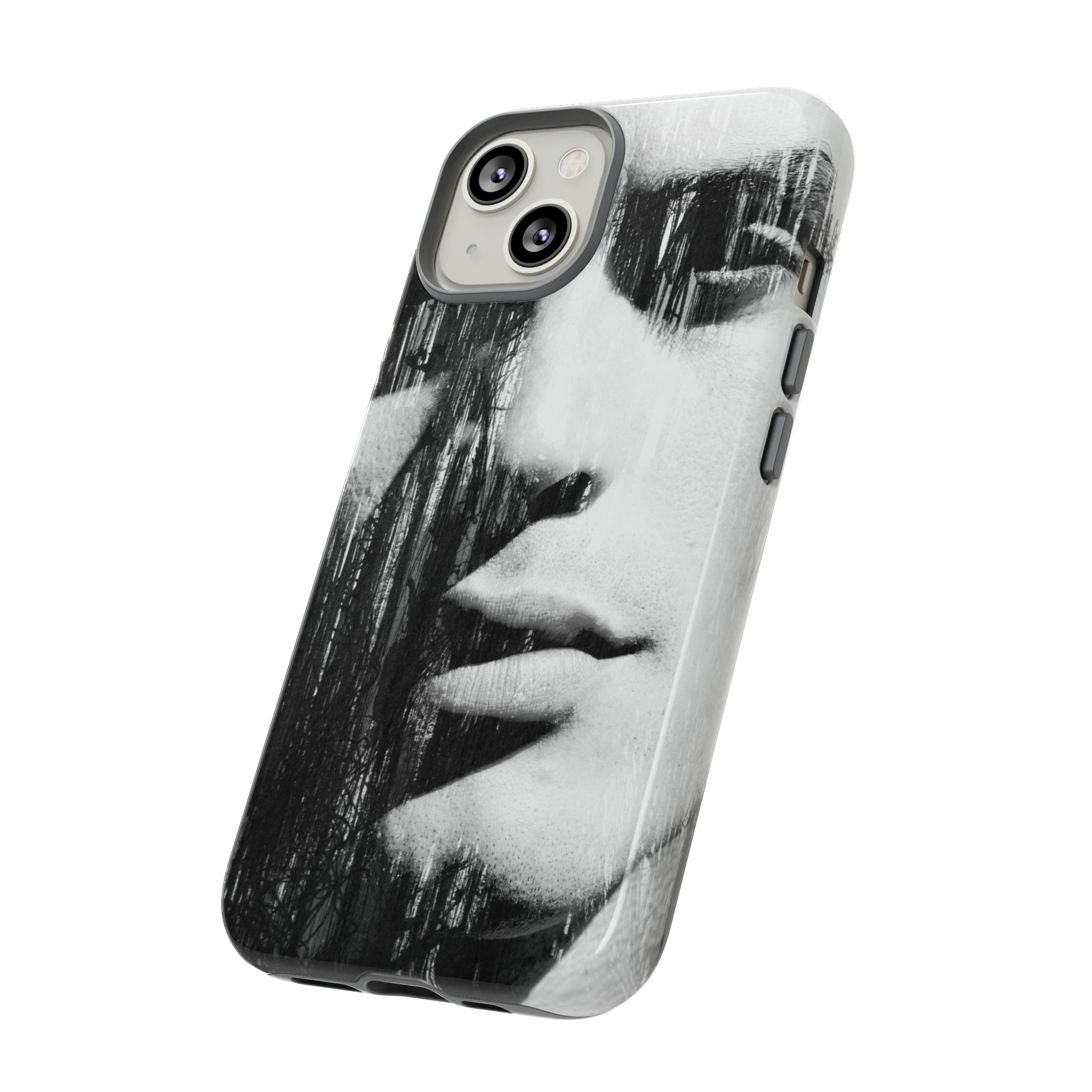 Black & White Pop Art - Protective Phone Case