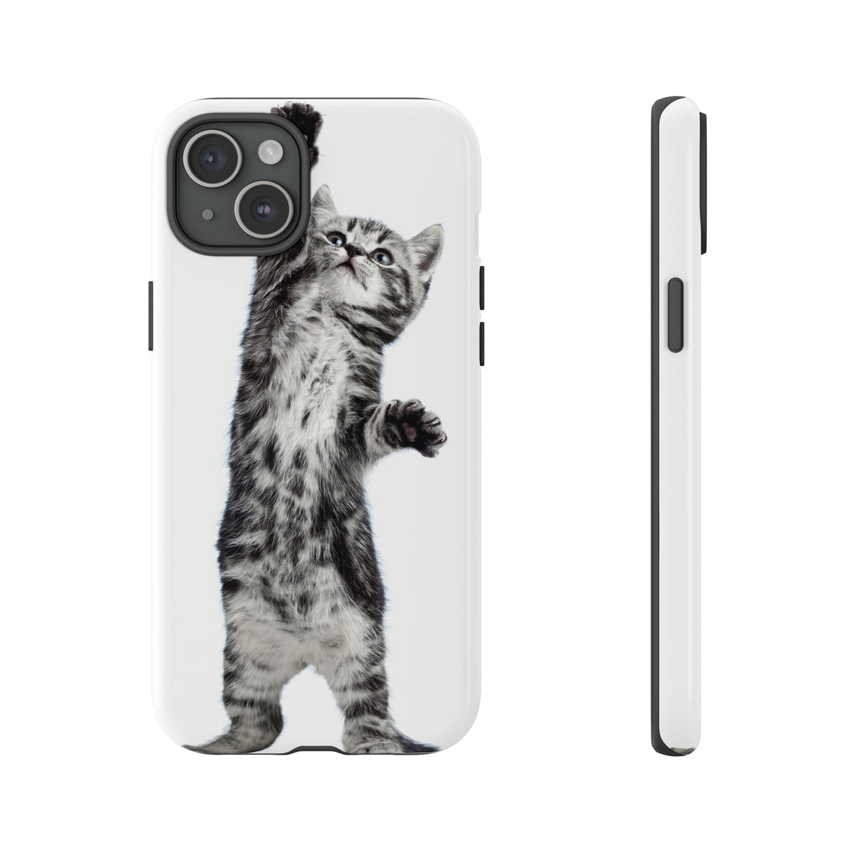 Playful Kitten - Protective Phone Case