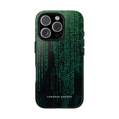 Matrix Gradient Flow iPhone 16 - Tough Phone Case