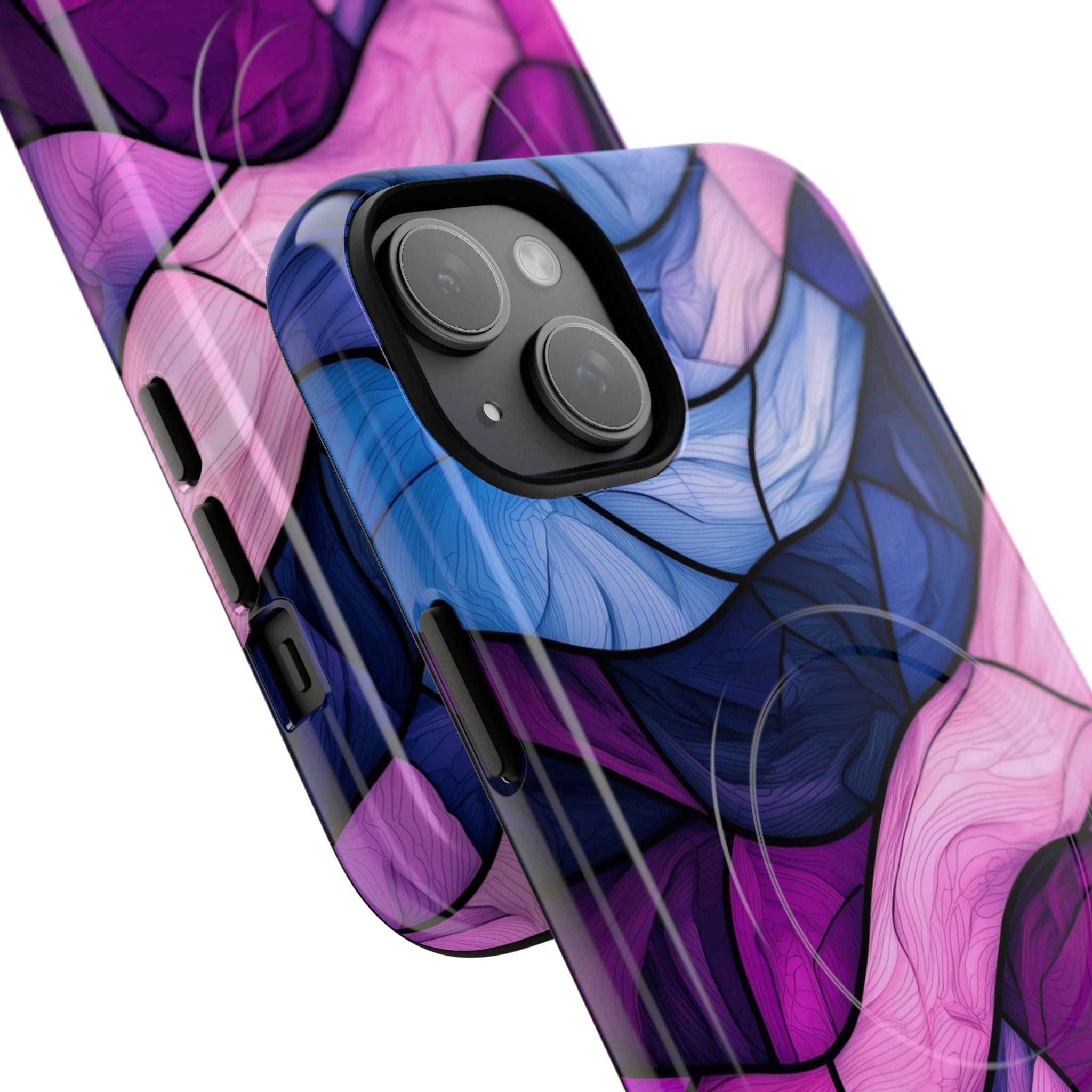 Wavelike Glow iPhone 15 Plus Case - Tough+