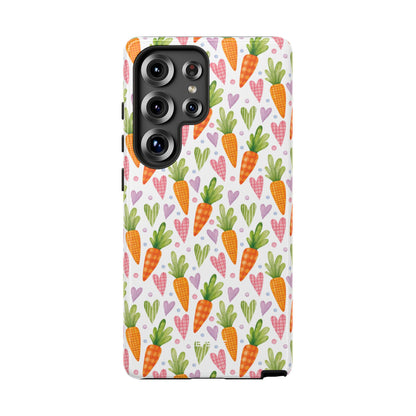 Carrots Embrace Hearts - Samsung Case