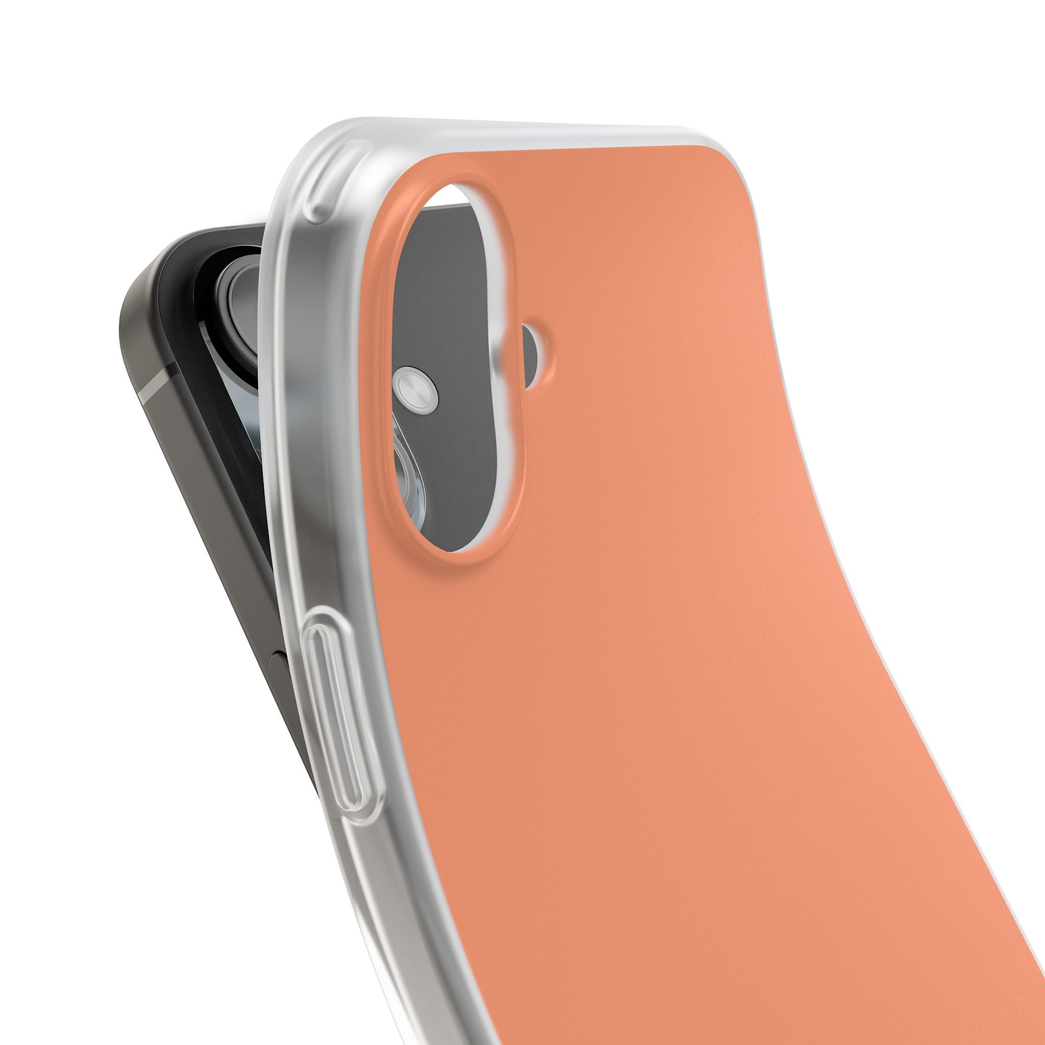 Light Salmon iPhone 16 - Flexi Phone Case