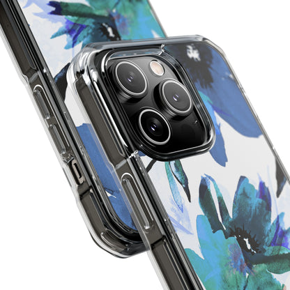 Blue Blossom Radiance iPhone 14 Pro Case - Impact