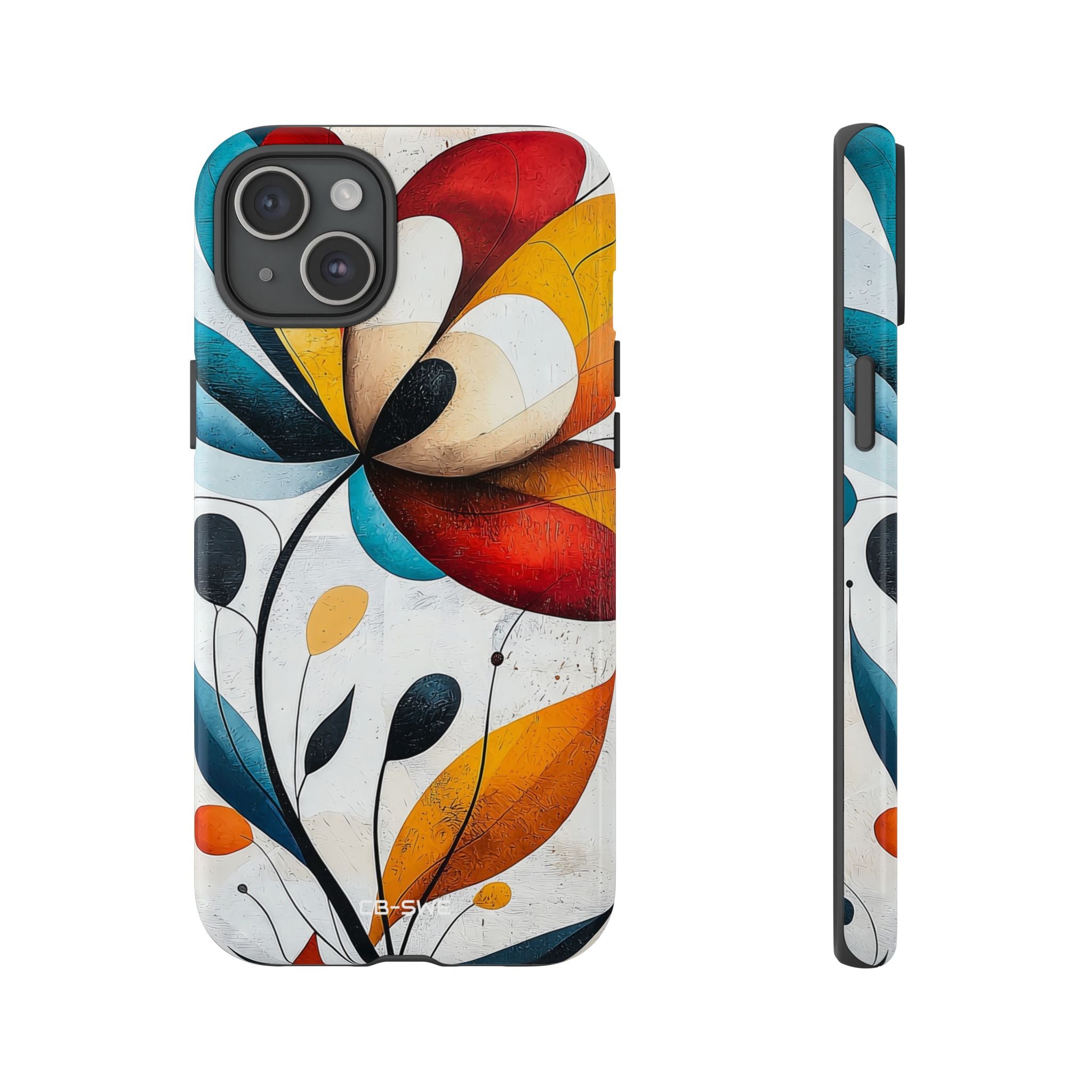 Vibrant Floral Symphony - iPhone Case