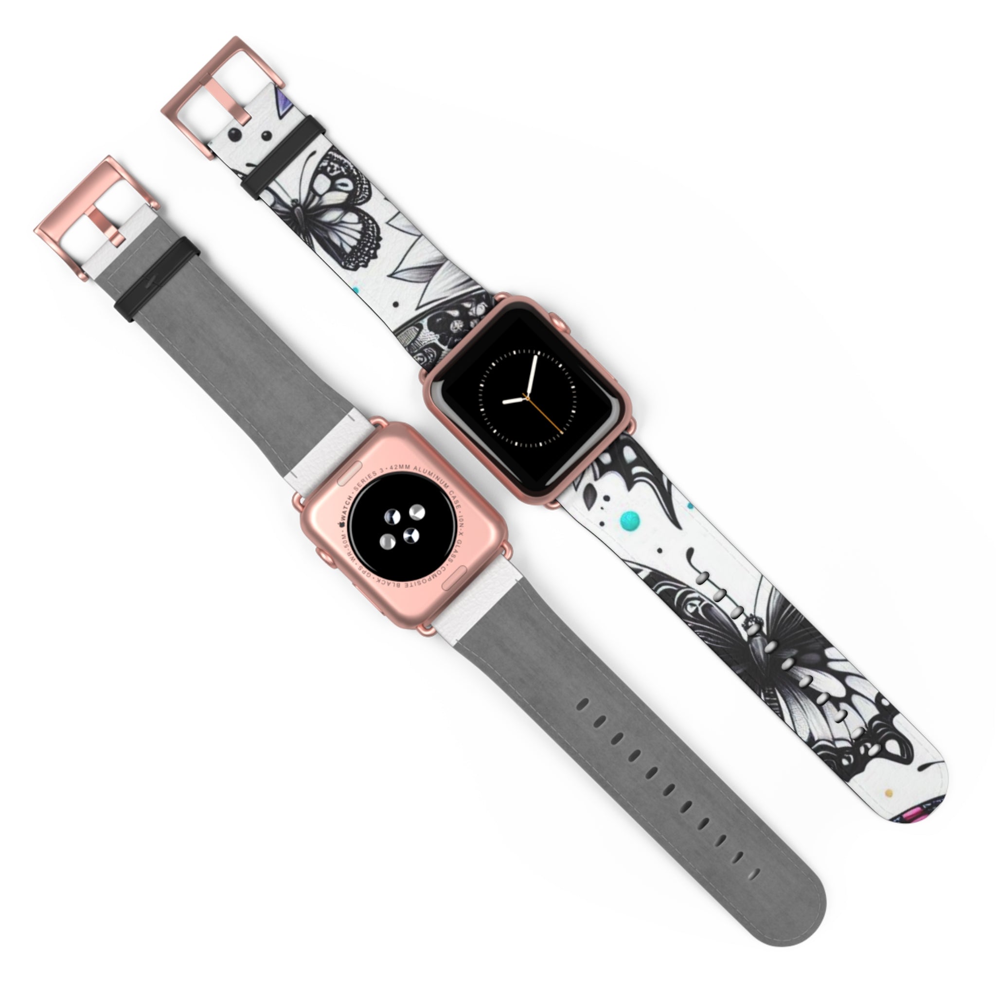 Monochrome Flutter - Watch Band