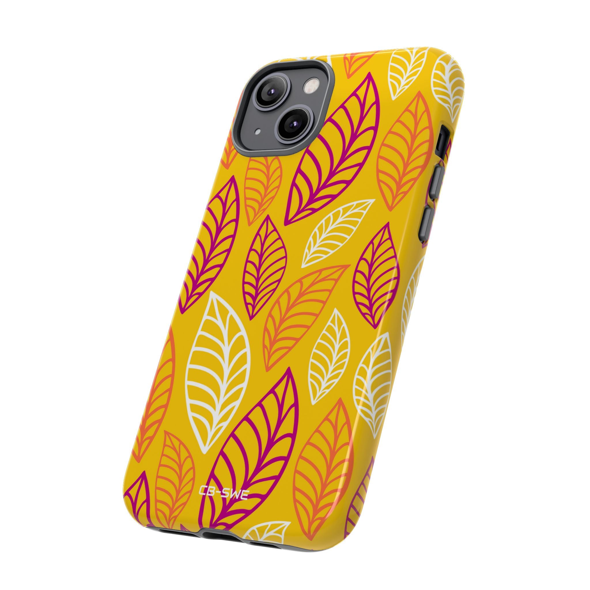 Vibrant Leaf Symphony - iPhone Case