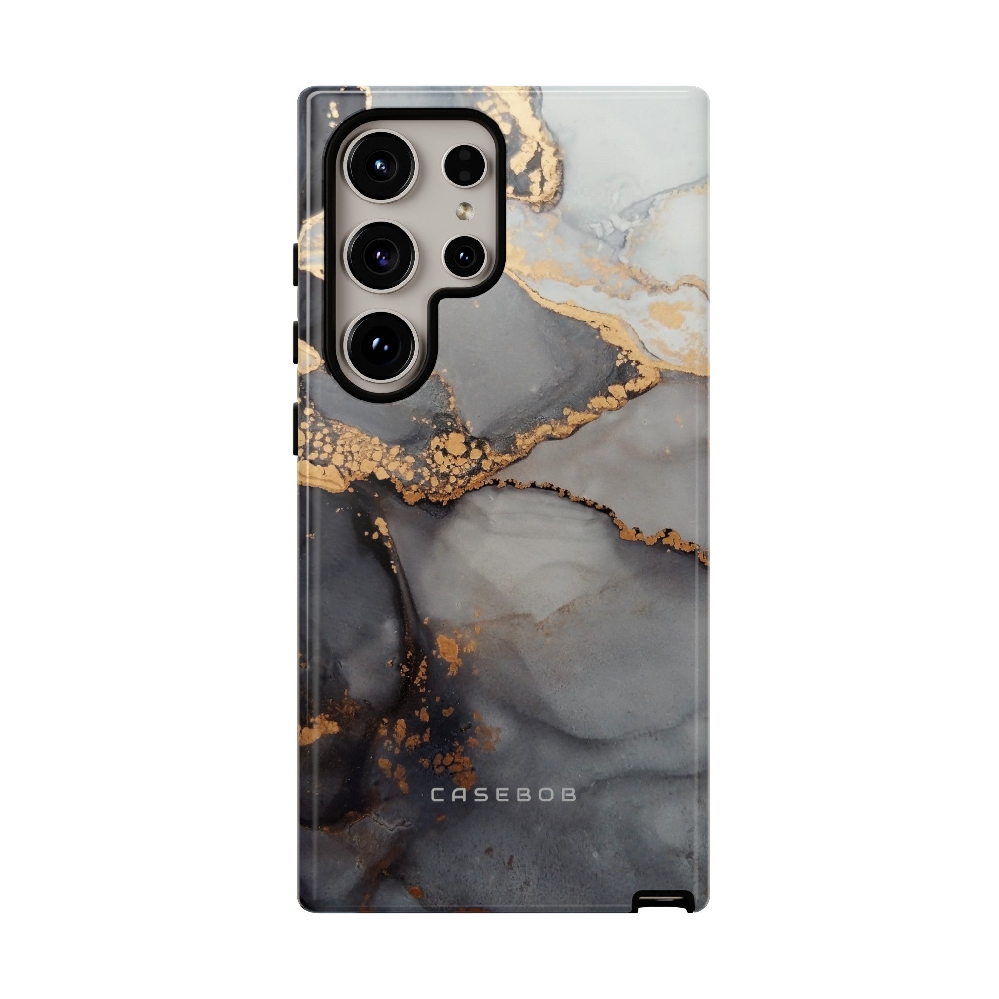 Grey Marble - Protective Phone Case