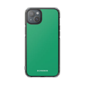 Crayola Green | Phone Case for iPhone (Clear Impact Case - Magnetic)