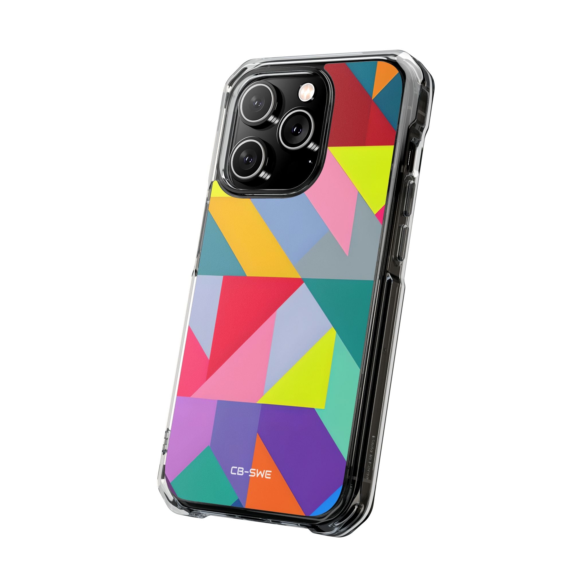 Dynamic Geometric Energy iPhone Case - Impact