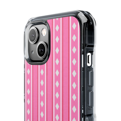 Pink Diamonds Symmetry iPhone Case - Impact