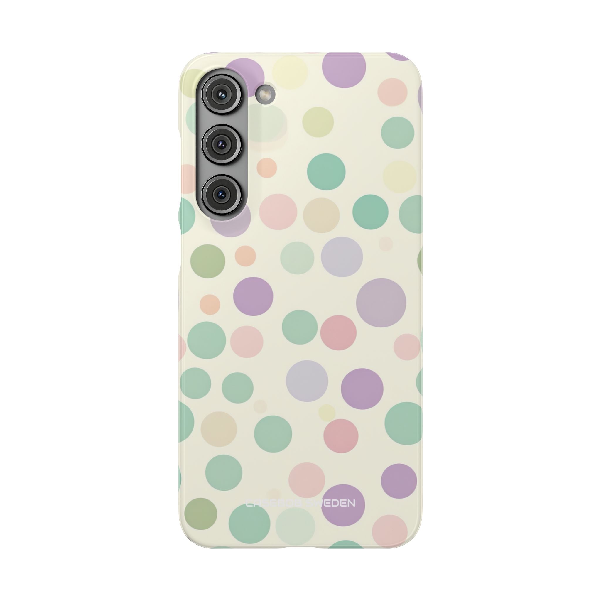 Playful Pastel Polka Dots - Slim Samsung S23 Phone Case