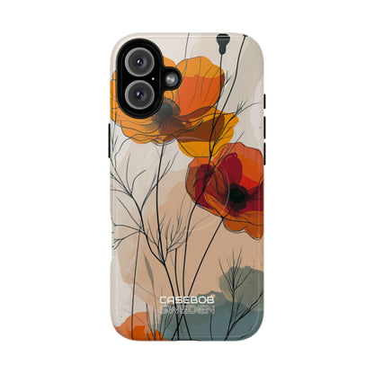 Golden Bloom Dance iPhone 16 - Tough+