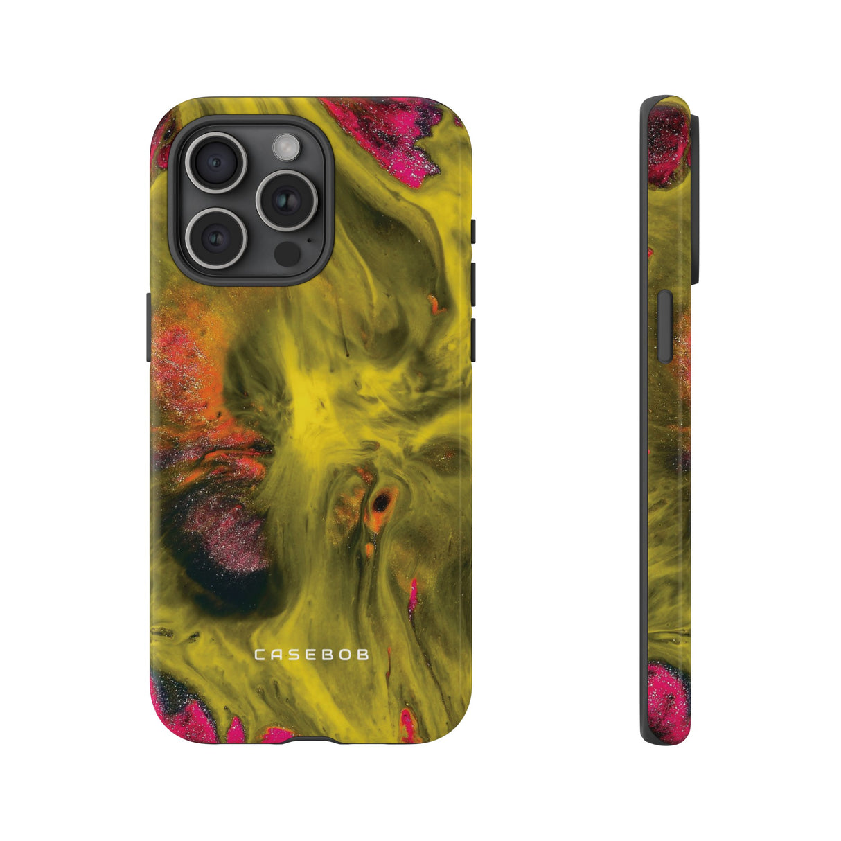 Yellow Ink Art - Protective Phone Case