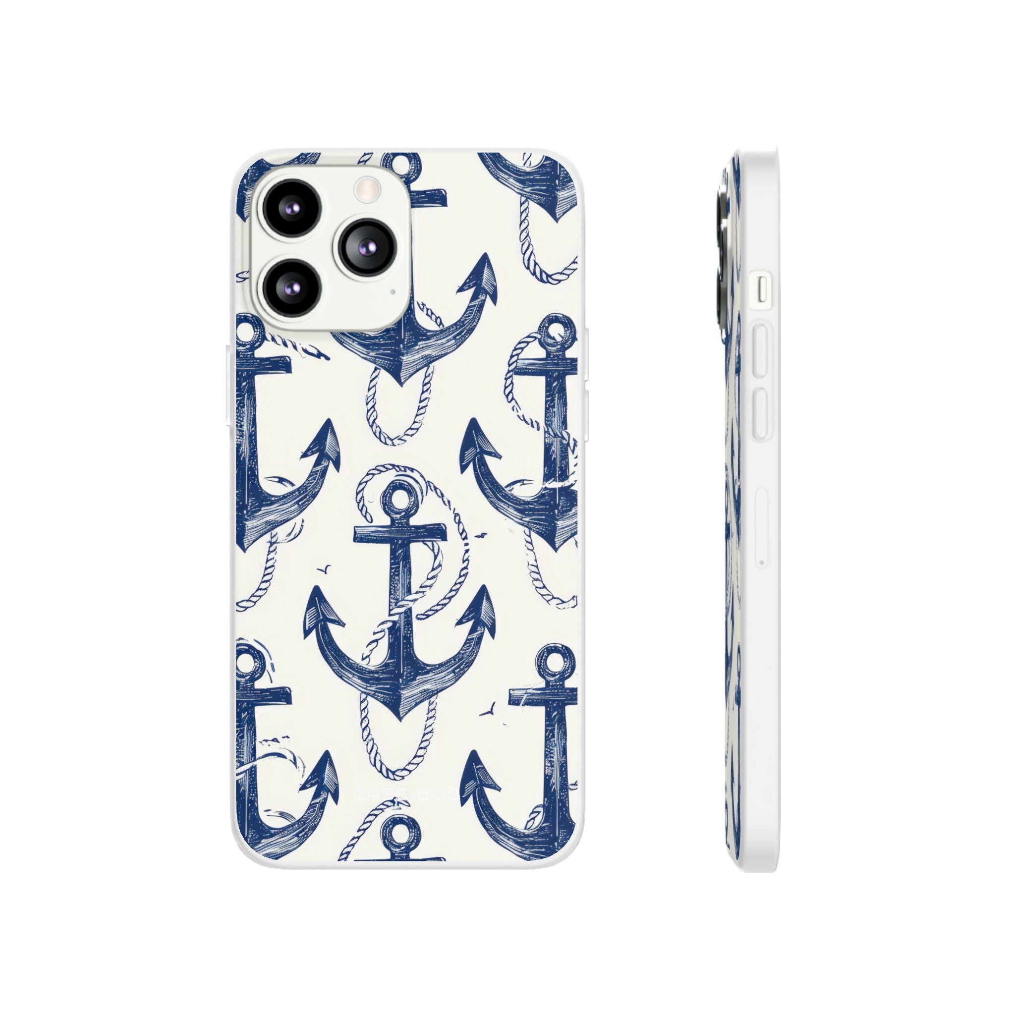 Navy Anchor Loop iPhone 13 Pro Max - Soft