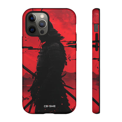 Red Samurai Shadow - iPhone Case
