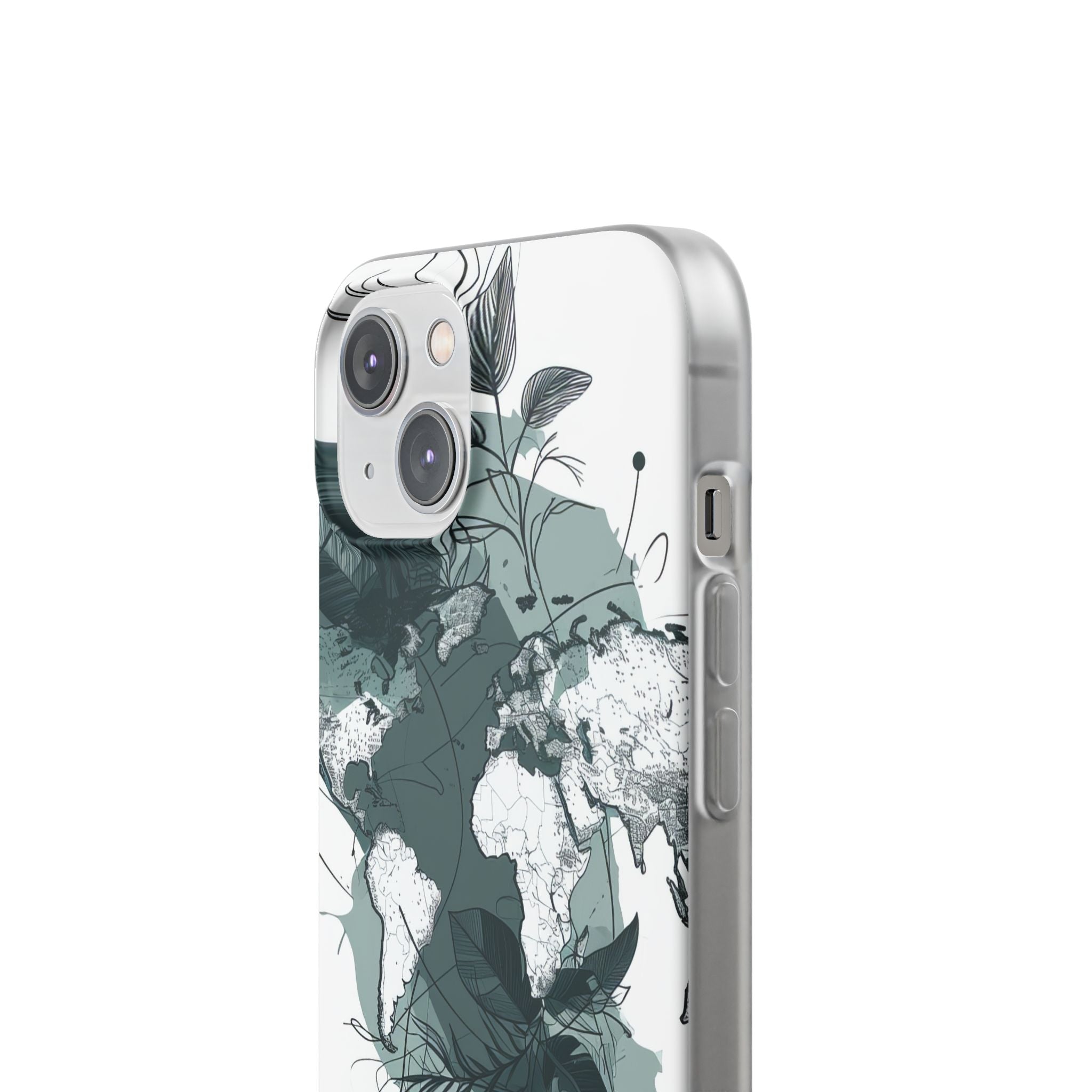 Botanical Cartography | Flexible Phone Case for iPhone