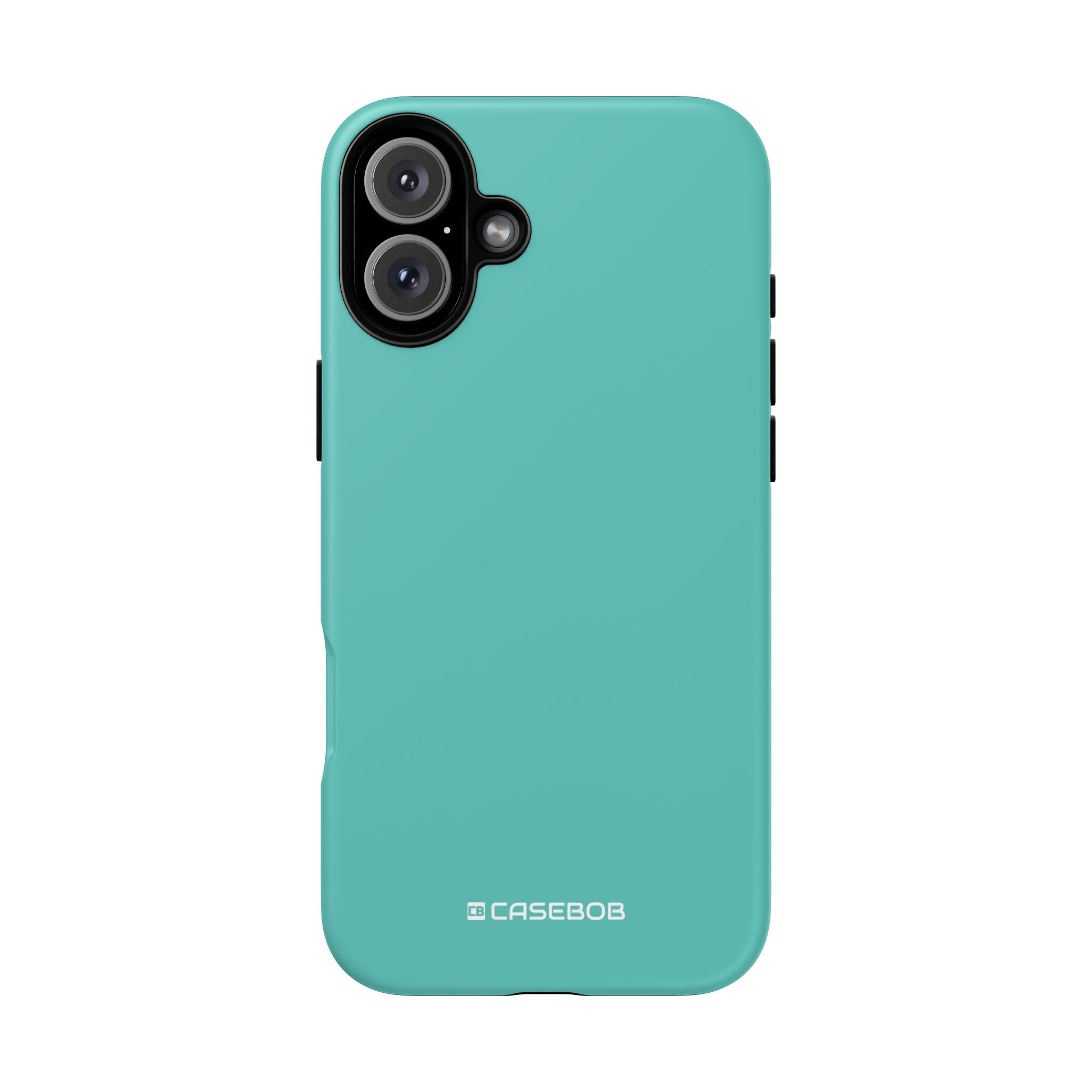 Teal Serenity: Minimalist Design - for iPhone 16