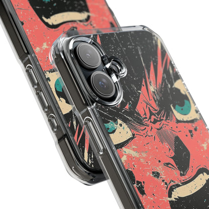 Screaming Face Pink iPhone 16 Plus Case - Impact