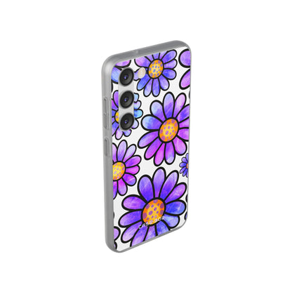 Polka Dot Blooms Samsung S23 Case - Soft