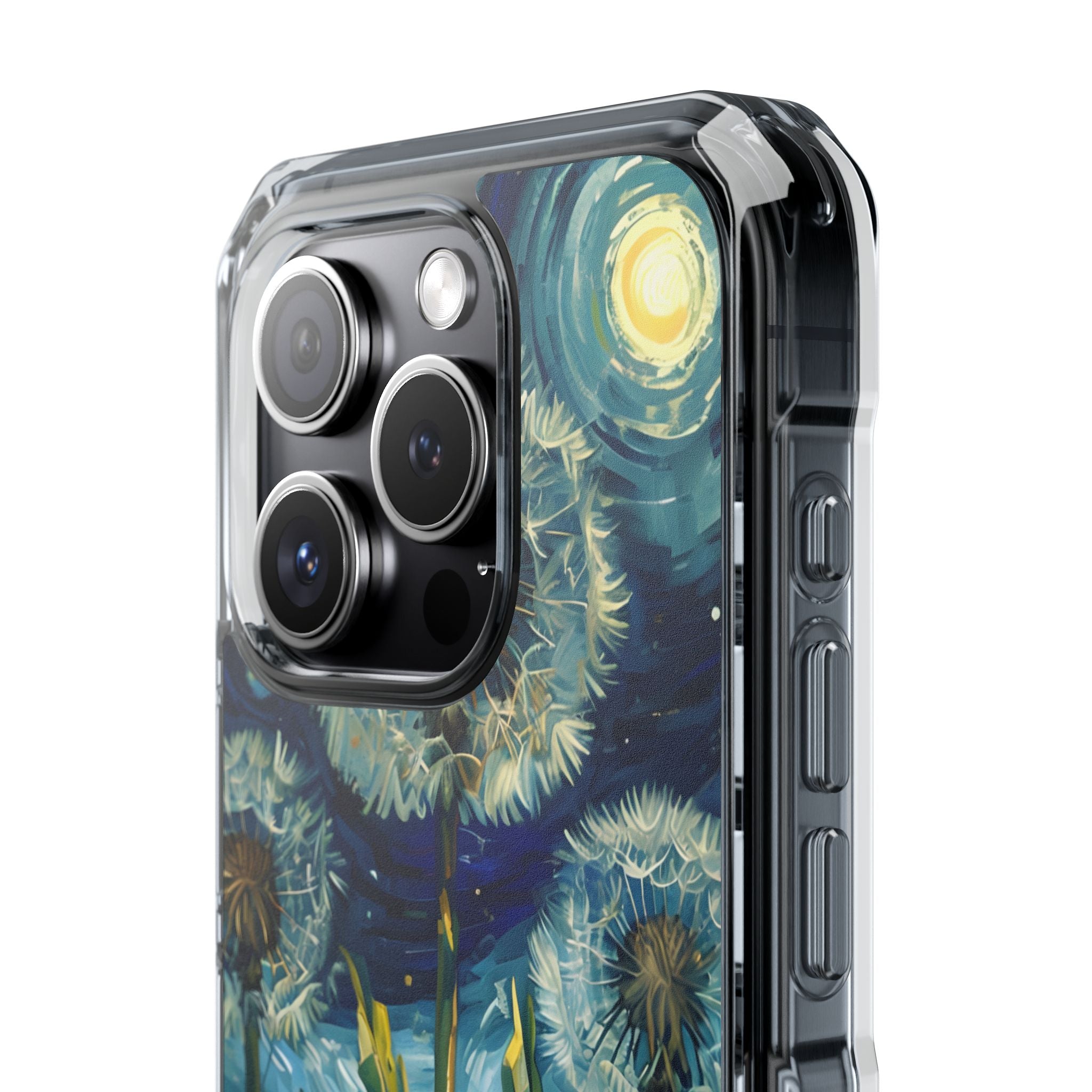 Dandelions Under Starlight iPhone Case - Impact