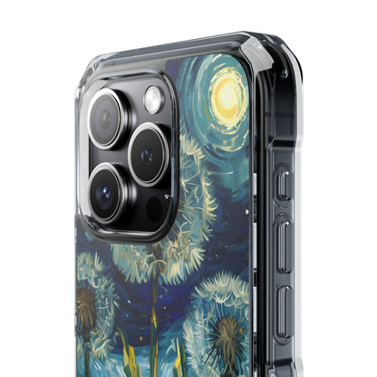 Dandelions Under Starlight iPhone Case - Impact