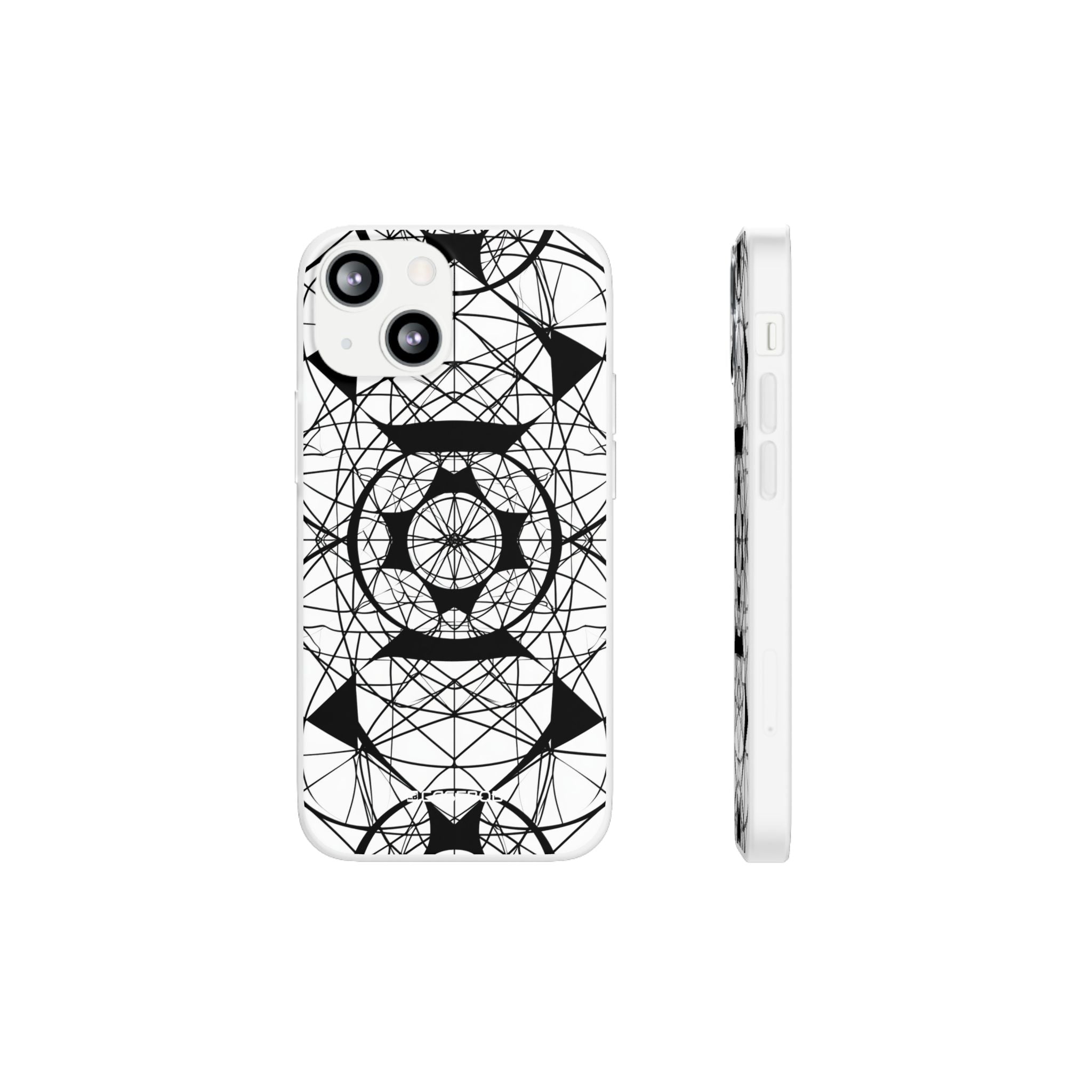 Geometric Hypnosis | Flexible Phone Case for iPhone