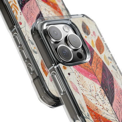 Vibrant Leaves Dance iPhone Case - Impact