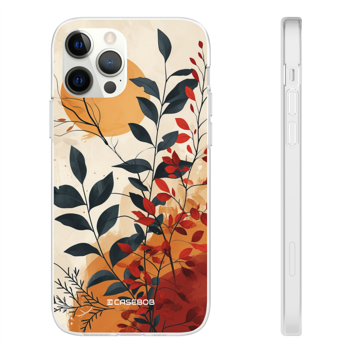 Botanical Serenity | Flexible Phone Case for iPhone