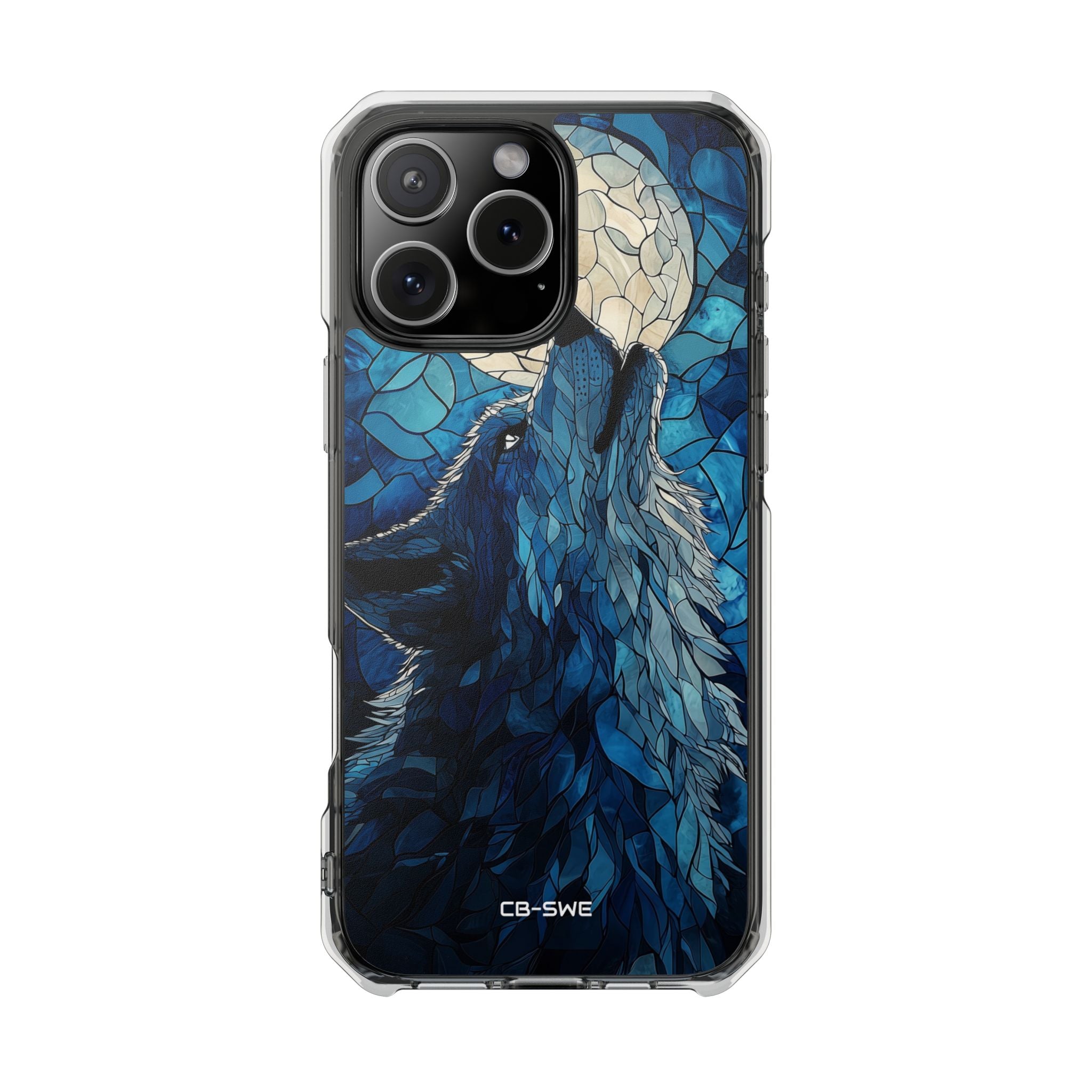 Wolf Howls Moonlight iPhone Case - Impact