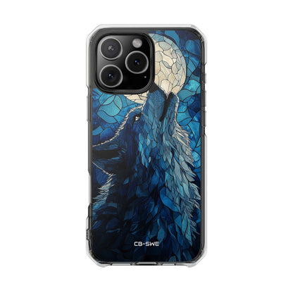 Wolf Howls Moonlight iPhone Case - Impact