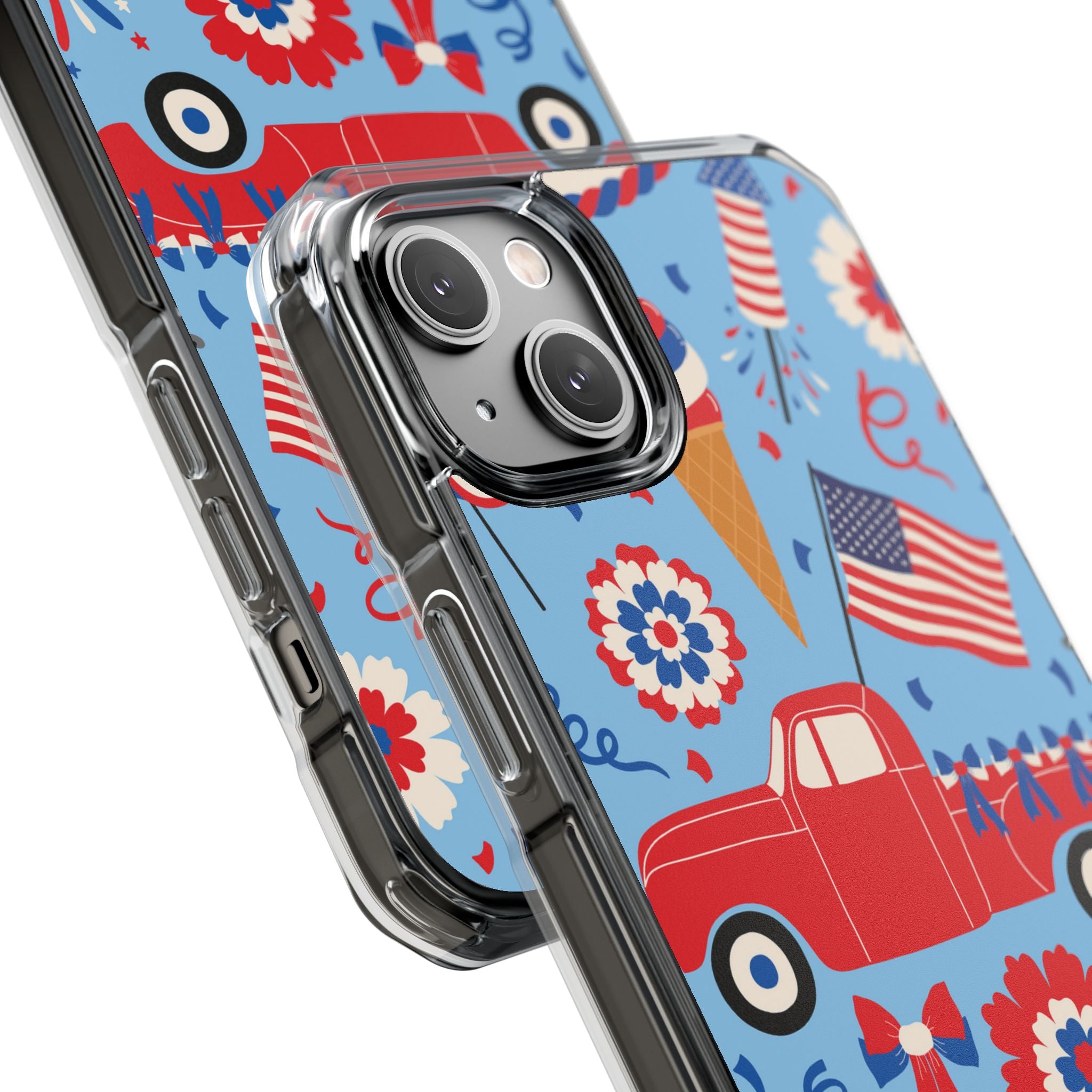 Festive Truck Parade iPhone Case - Impact