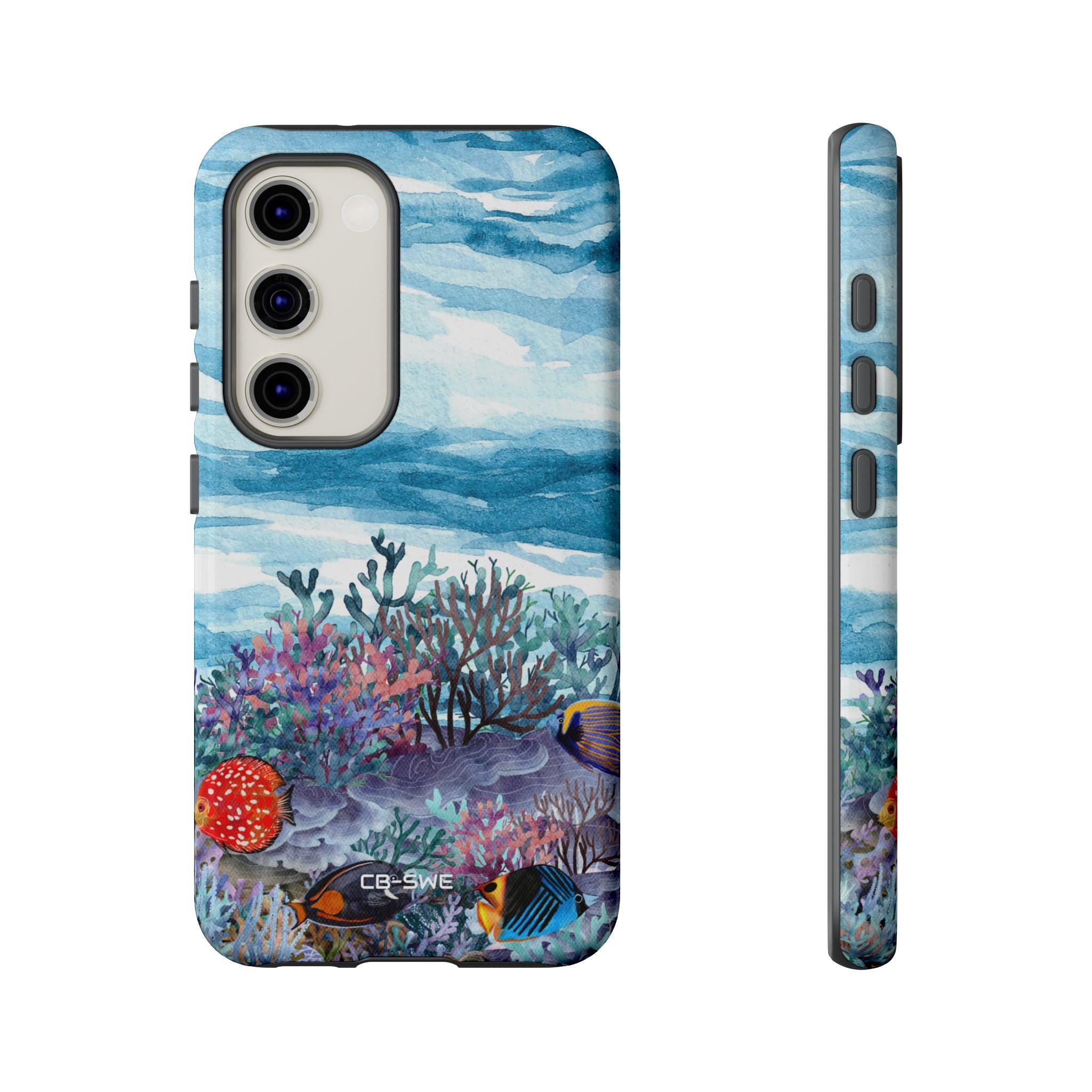 Aquatic Life Watercolors - Samsung Case