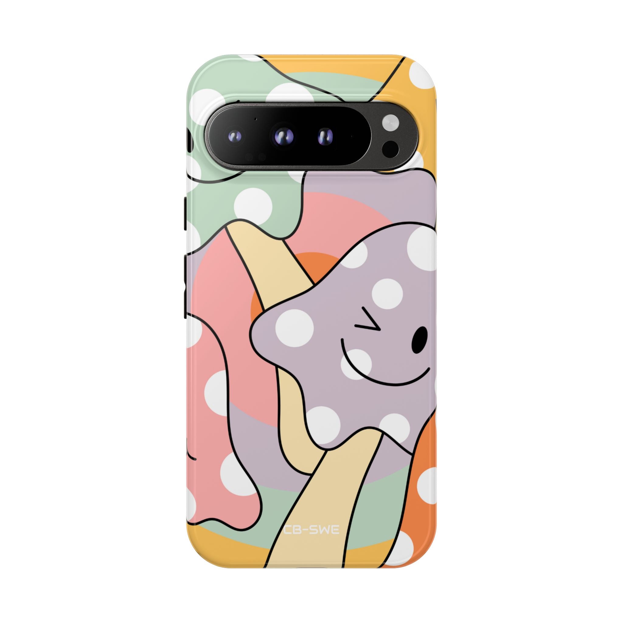 Playful Mushroom Friends - Google Pixel Case
