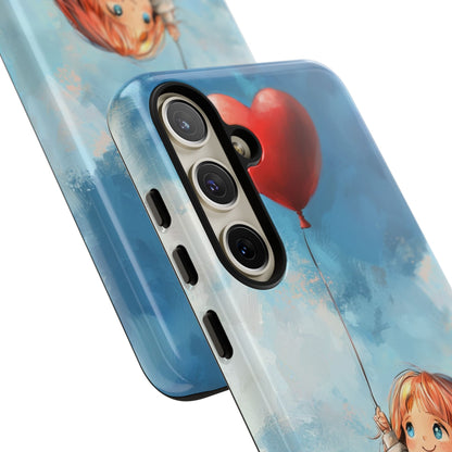 Heart Balloon Whimsy Samsung S24 Plus Case - Tough