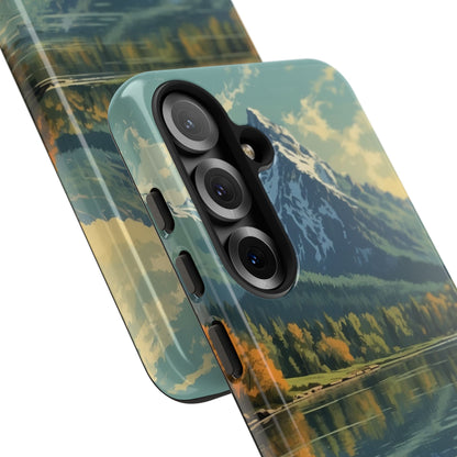Mountain Reflects Calm - Samsung Case