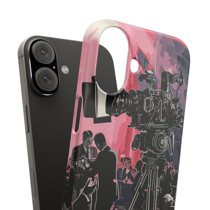 Retro Cinematic Spotlight iPhone 16 - Slim Phone Case