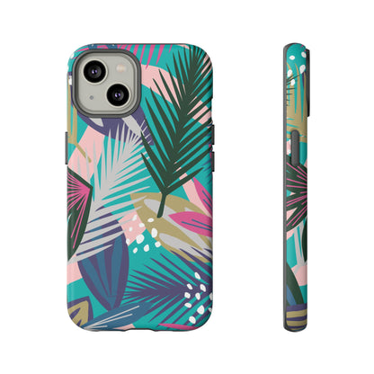 Tropical Leaf Loki - Protective Phone Case