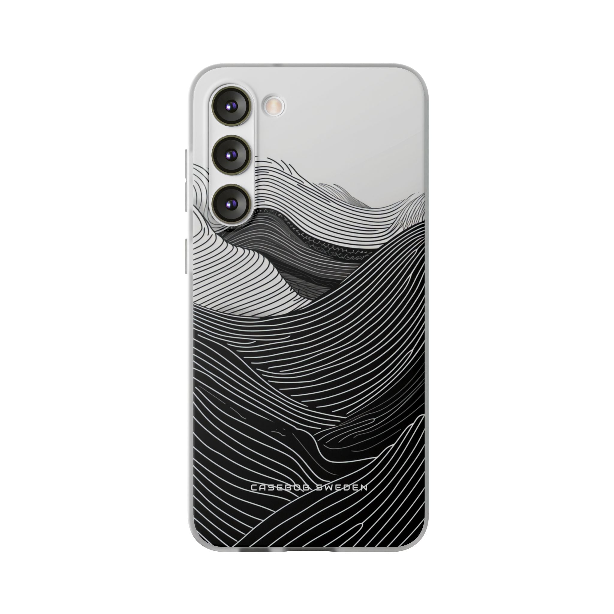 Undulating Horizon Waves Samsung S23 - Flexi Phone Case