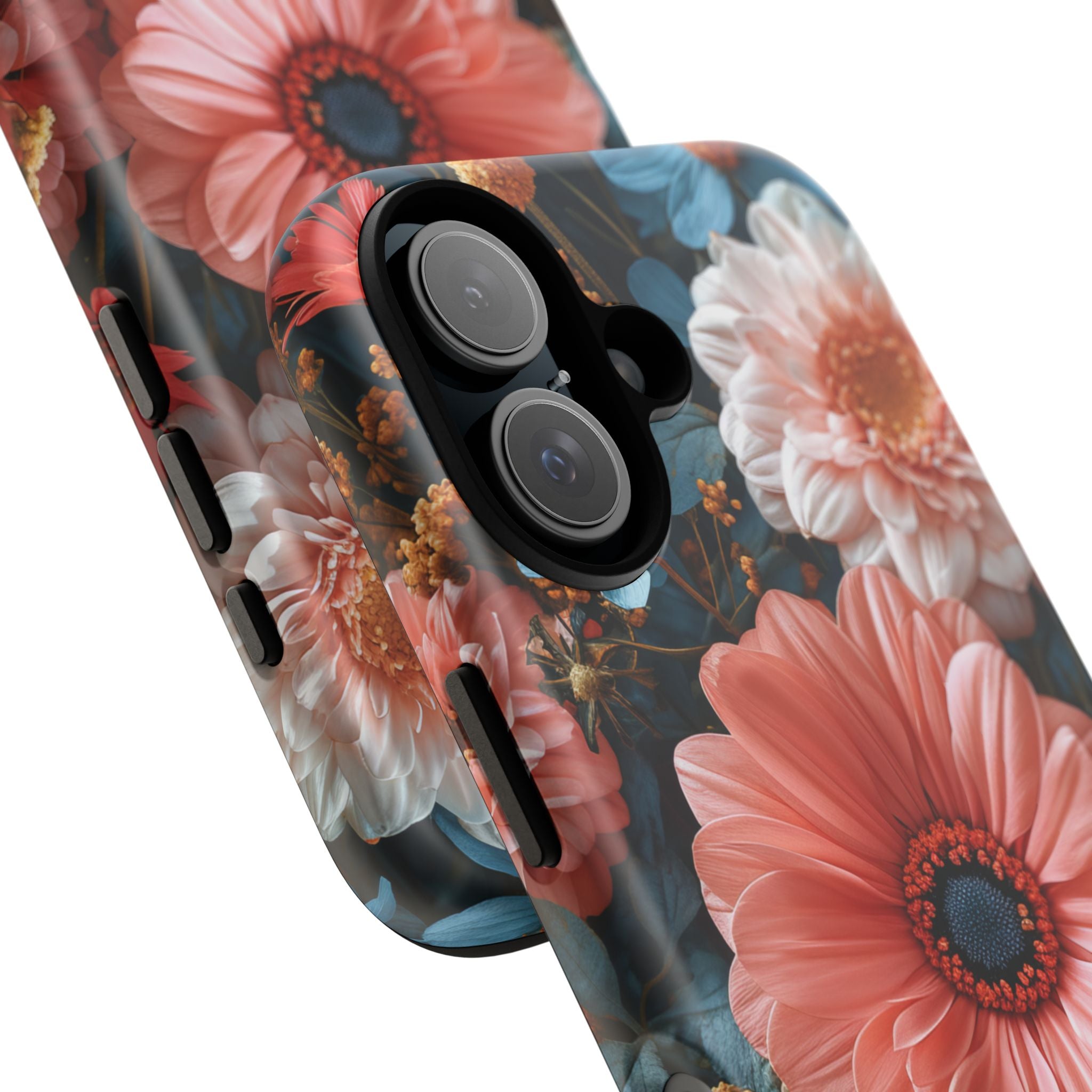 Surreal Floral Harmony iPhone 16 - Tough Phone Case