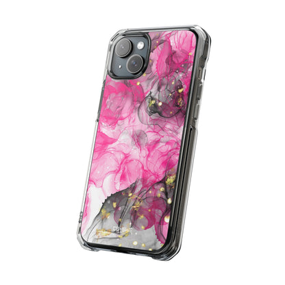 Vibrant Pink Swirls iPhone Case - Impact