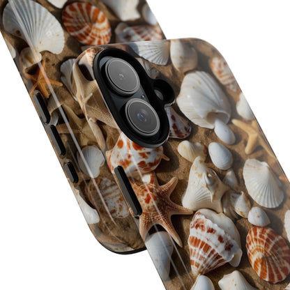 Seashells Embrace Shore - iPhone Case