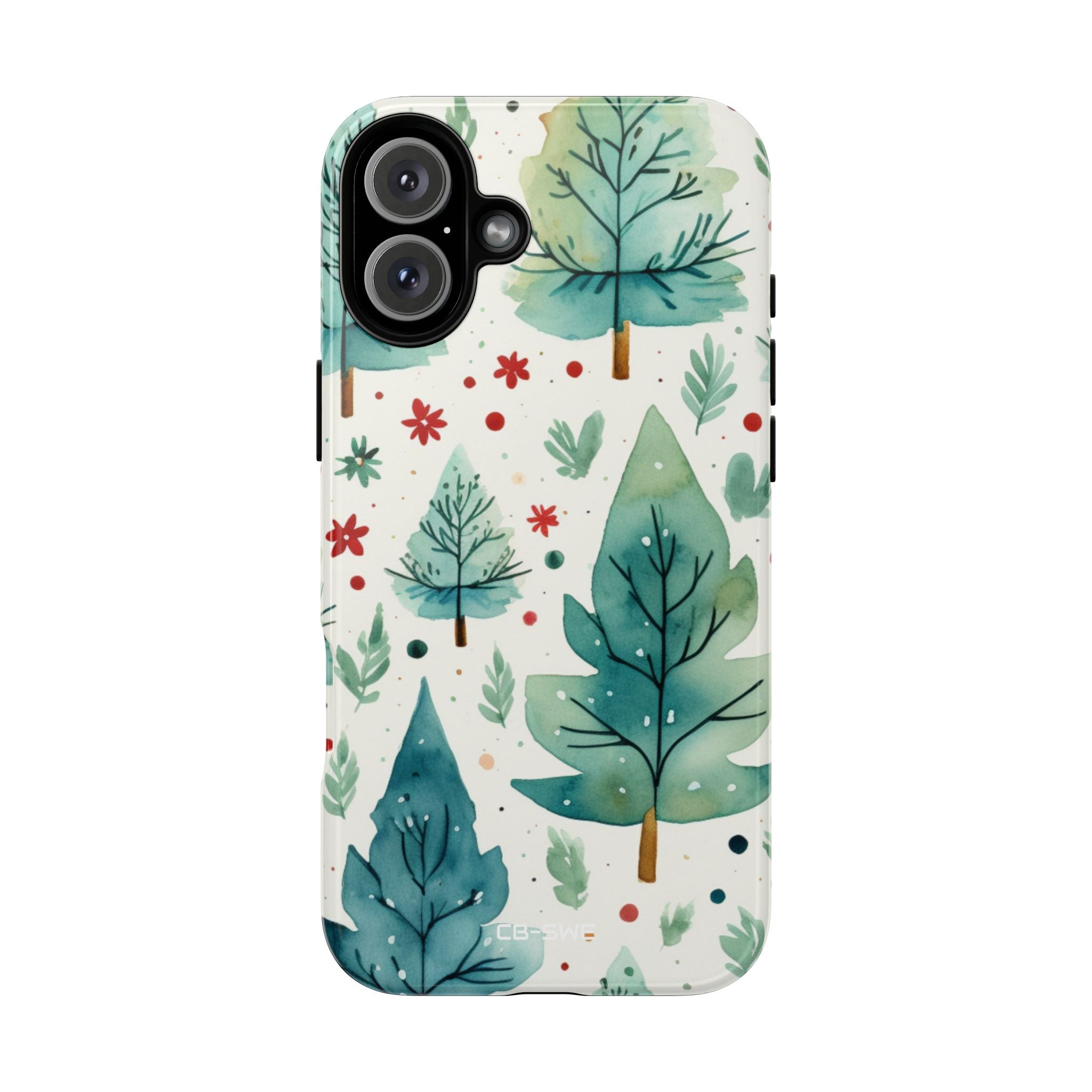 Joyful Evergreen Dance - iPhone Case