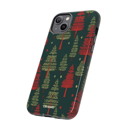 Trees Dance Playfully - iPhone Case