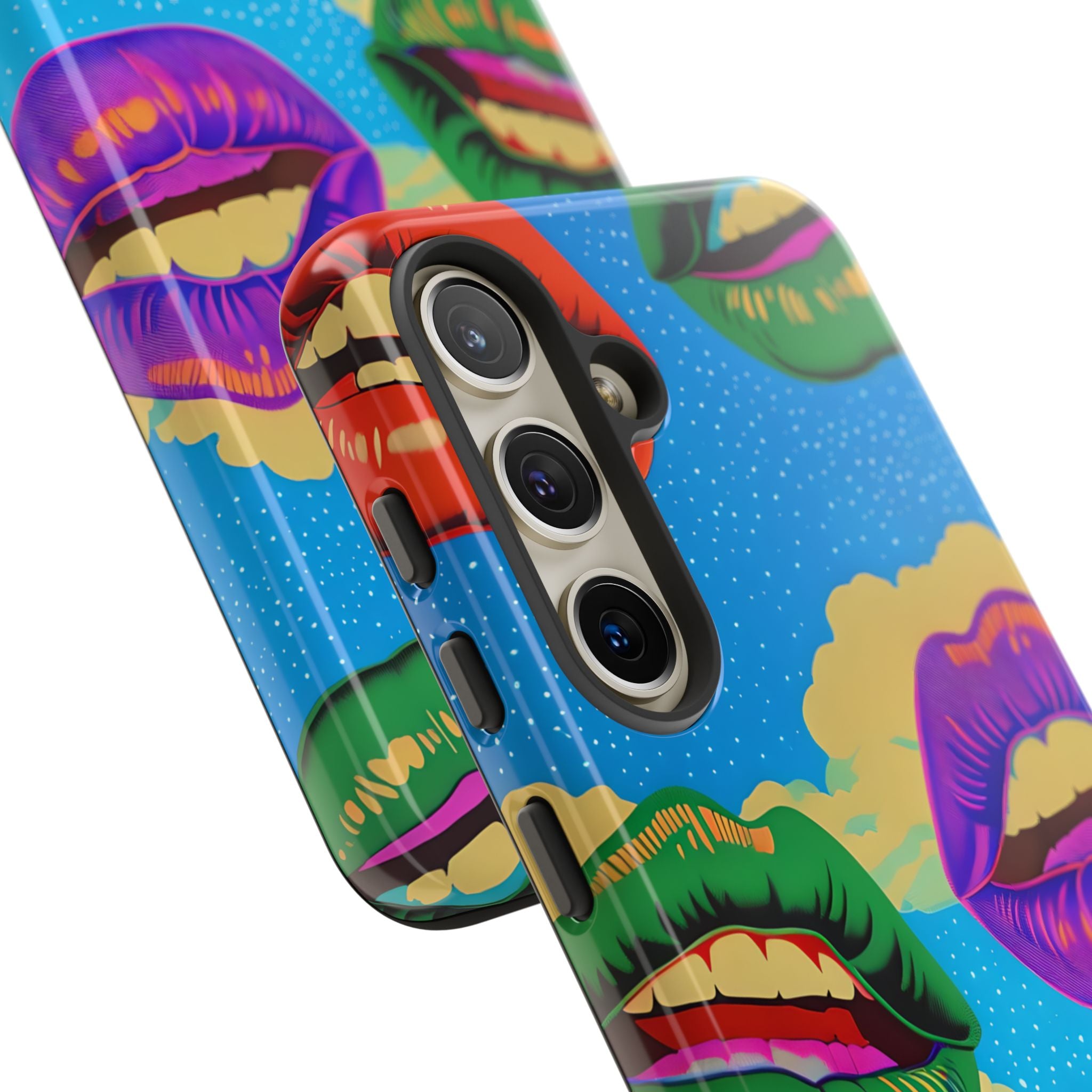 Colorful Lipscape Samsung S24 Case - Tough