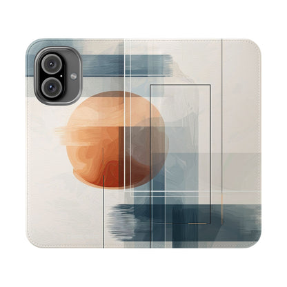 Amber Orbit - iPhone 16  Case - Wallet