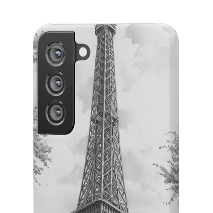 Parisian Monochrome Majesty | Slim Phone Case for Samsung