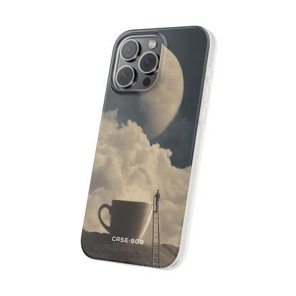 Moonlit Cup iPhone 15 Pro Max Case - Soft