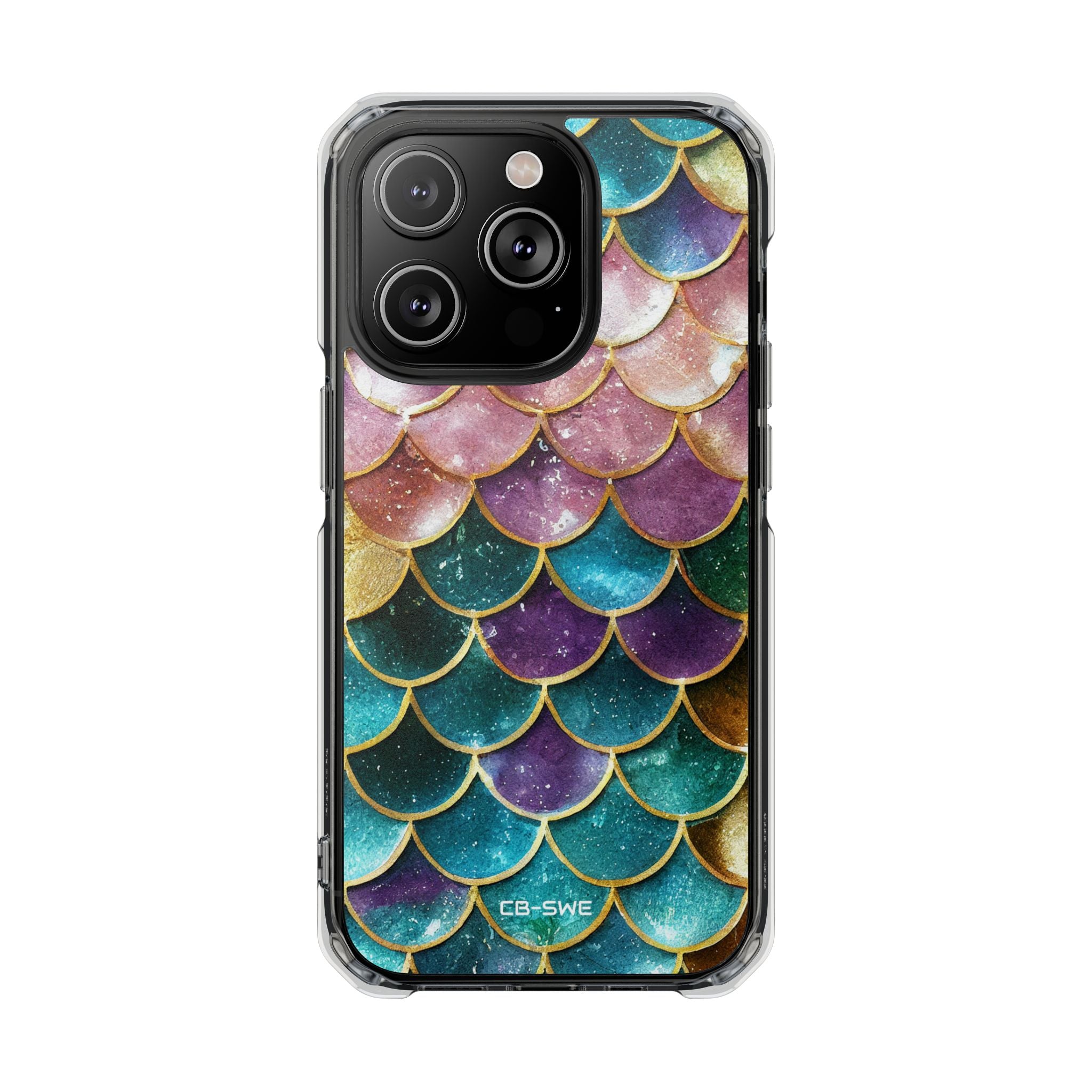 Mermaid Scale Radiance iPhone Case - Impact